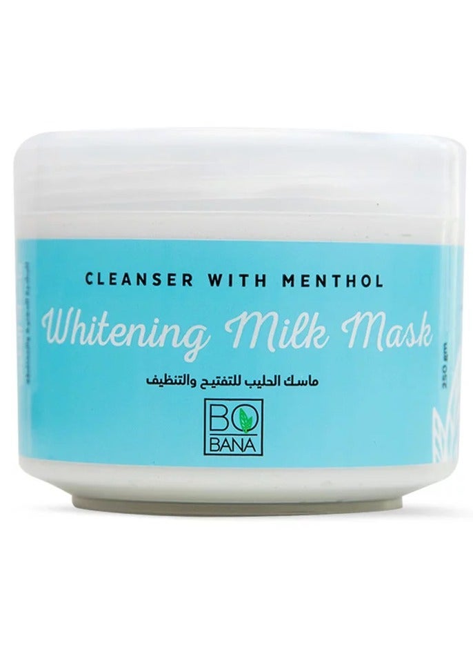 بوبانا ماسك الحليب للتفتيح والتنظيف بالمنتول 250 جرام - Image 1